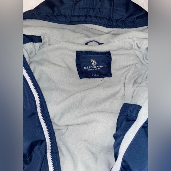 Polo puffer jacket with warm fleece lining - Picture 5 of 10